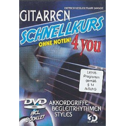 Gitarrenschnellkurs ohne Noten 4 you : DVD -Dietrich Kessler