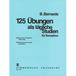 125 Übungen als tägliche Studien -B. Bernards