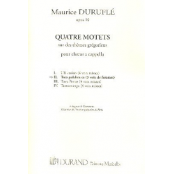 Tota pulchra es op.10,2 : -Maurice Duruflé