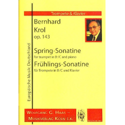 Frühlings-Sonatine : für Trompete (B/C) -Bernhard Krol