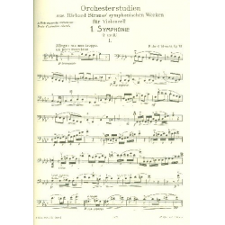 Orchesterstudien für Violoncello -Richard Strauss