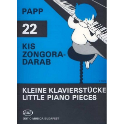 22 kleine Stücke für Klavier -Lajos Papp