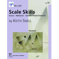 Piano Repertoire Technic: Scale Skills - Level 1 -Keith Snell