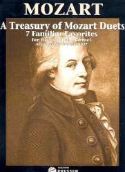 A Treasury of Mozart Duets : for flute -Wolfgang Amadeus Mozart
