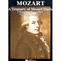 A Treasury of Mozart Duets : for flute -Wolfgang Amadeus Mozart
