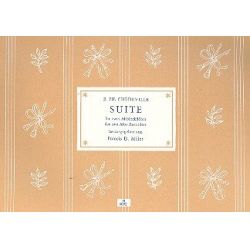 Suite : für 2 Altblockflöten oder -Esprit Philippe Chèdeville