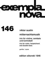 Mitternachtsmusik : für Violine, -Viktor Evseevich Suslin