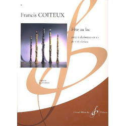 Fete au lac : pour 4 clarinettes -Francis Coiteux