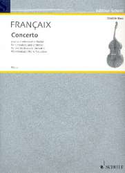 Konzert für Kontrabass und Orchester : -Jean Francaix
