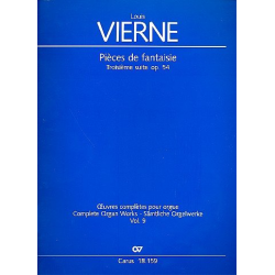 Suite Nr.3 op.54 : für Orgel - Louis Victor Jules Vierne
