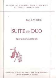 Suite en duo : pour 52 saxophones -Guy Lacour