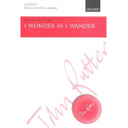 I wonder as I wander : -John Jacob Niles