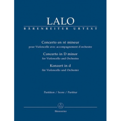 Konzert d-Moll : für Violoncello -Edouard Lalo