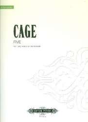Five : for 5 voices or instruments - John Cage