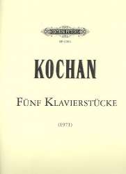 5 Klavierstücke 1971 -Günter Kochan