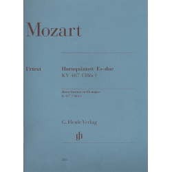 Quintett Es-Dur KV407 (KV386c) : für -Wolfgang Amadeus Mozart