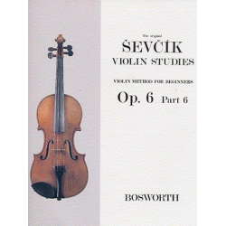 Violinschule für Anfänger op.6,6 -Otakar Sevcik