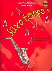 Saxo tempo vol.2 (+CD) - Methode pour debutants -Gilles Martin / Arr.Jean-Yves Fourmeau