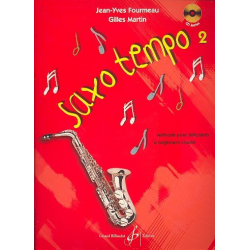 Saxo tempo vol.2 (+CD) - Methode pour debutants -Gilles Martin / Arr.Jean-Yves Fourmeau