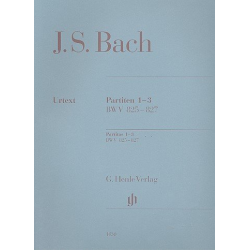 Partiten Nr.1-3 BWV825-827 : - Johann Sebastian Bach