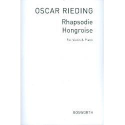 Rhapsodie hongroise op.26 : -Oskar Rieding
