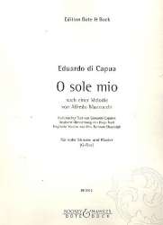 O sole mio G-Dur: Originalausgabe für -Eduardo Di Capua