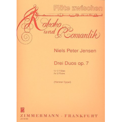 3 Duos op.7 : for 2 flutes -Niels Peter Jensen