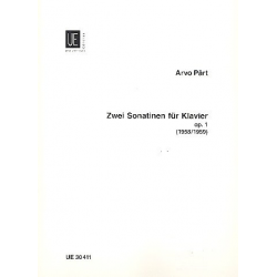 2 Sonatinen op.1 : für Klavier -Arvo Pärt