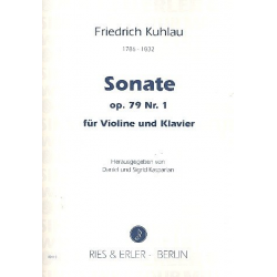 Sonate op.79,1 : für Violine und Klavier -Friedrich Daniel Rudolph Kuhlau