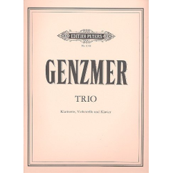 TRIO (1988) : FUER KLARINETTE, -Harald Genzmer