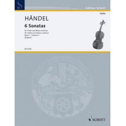 6 Sonaten Band 1 : -Georg Friedrich Händel (George Frederic Handel)