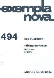 Milking Darkness : für Klavier -Lera Auerbach