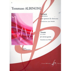 Sonate sol mineur : pour quatuor de -Tomaso Albinoni