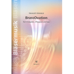 BrassOvation : für  4 Trompeten, -Traugott Fünfgeld