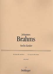 6 Lieder -Johannes Brahms
