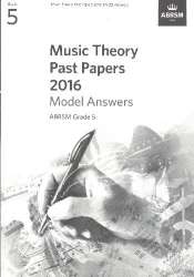 Music Theory Past Papers 2016 Model Answers: Gr. 5