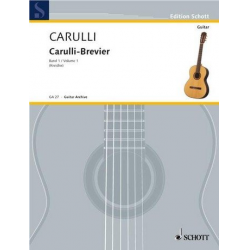 Carulli-Brevier Band 1 : für Gitarre -Ferdinando Carulli