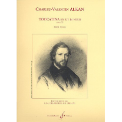 Toccatina ut mineur op.75 : pour piano -Charles Henri Valentin Alkan