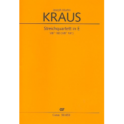 Streichquartett E-Dur Nr.3 VBý180 (VB1/178) -Joseph Martin Kraus