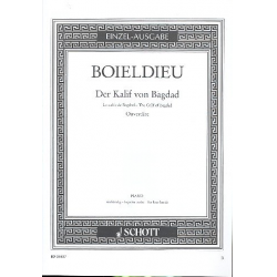 Der Kalif von Bagdad : Ouvertüre -Francois-Adrien Boieldieu