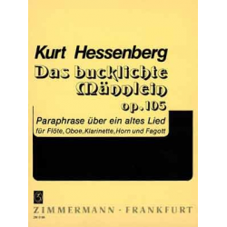 Das bucklige Männlein : für Flöte, Klarinette, Horn und Fagott -Kurt Hessenberg