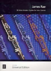38 More Modern Studies for Solo Clarinet -James Rae