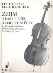 4 leichte Stücke : für Violoncello -Friedrich Zehm