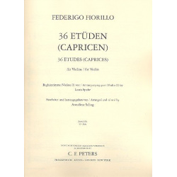 36 Etüden oder Capricen : - Fedorico Fiorillo