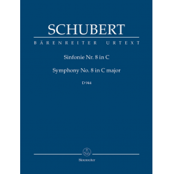 Sinfonie C-Dur Nr.8 D944 (Studienpartitur) -Franz Schubert / Arr.Werner Aderhold