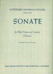 Sonate : für Flöte, Violine und -Gottfried Heinrich Stölzel