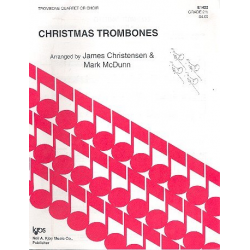 Christmas Trombones - score and parts -Diverse / Arr.Mark McDunn