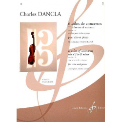 Solo en ré mineur op.141,2 pour - Jean Baptiste Charles Dancla