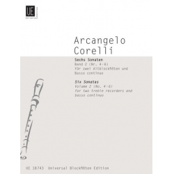6 Sonaten Band 2 (Nr.4-6) : -Arcangelo Corelli