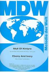 Ebony and Ivory / Mull of Kintyre - Einzelausgabe Klavier (PVG) -Paul McCartney